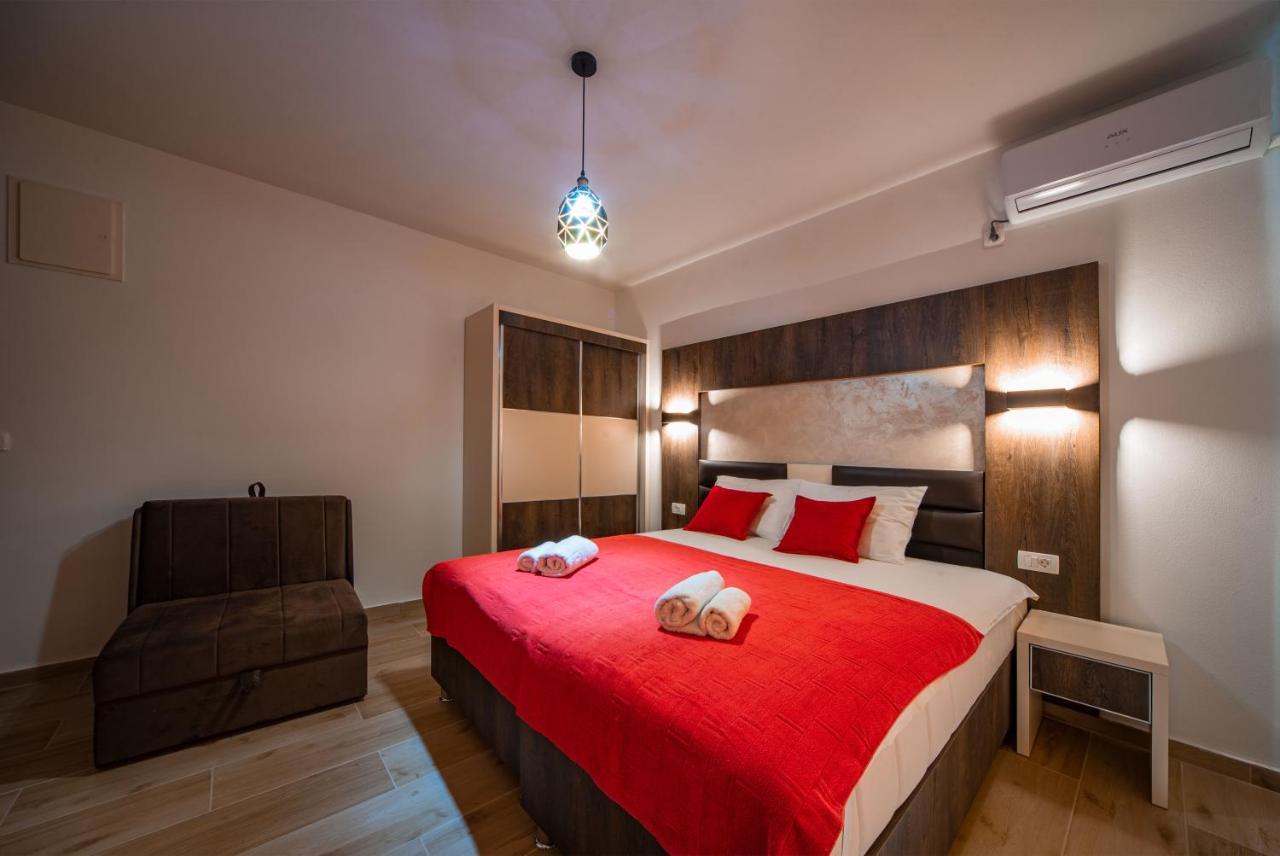 David Lux Beach Rooms Dobra Voda Eksteriør billede