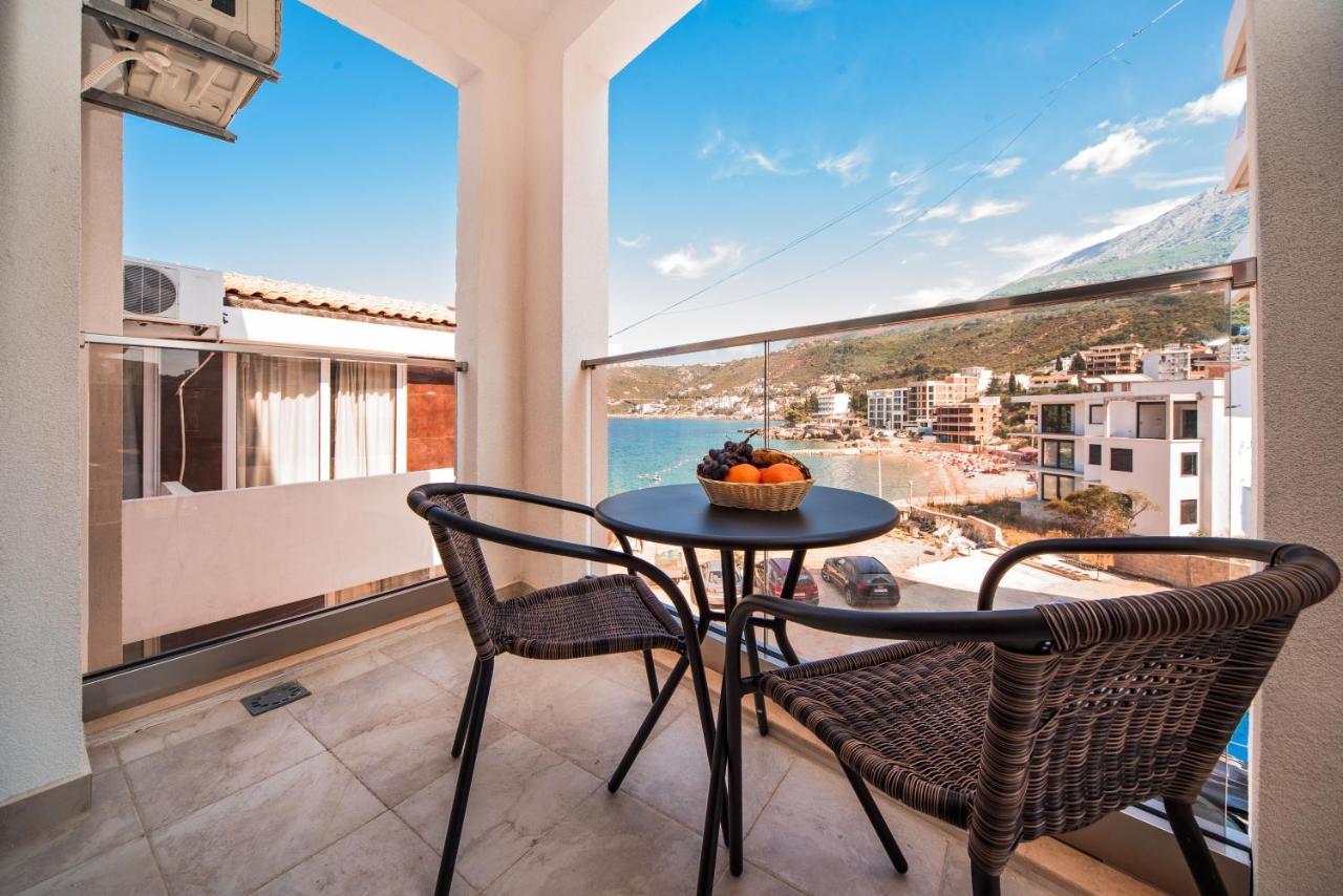 David Lux Beach Rooms Dobra Voda Eksteriør billede