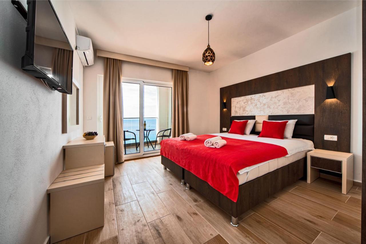 David Lux Beach Rooms Dobra Voda Eksteriør billede