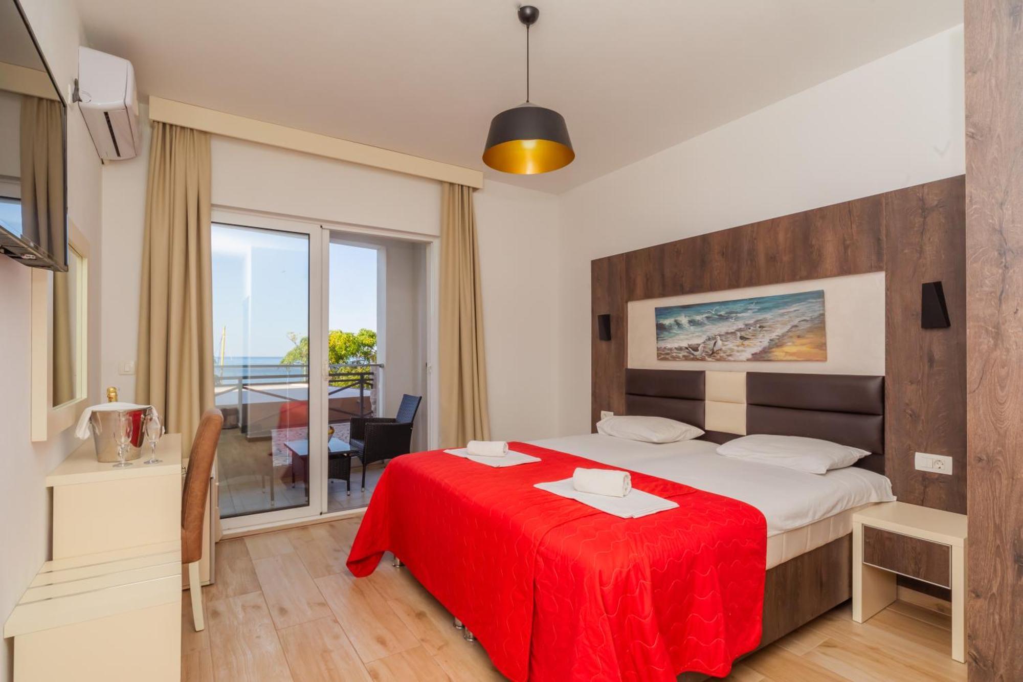 David Lux Beach Rooms Dobra Voda Eksteriør billede