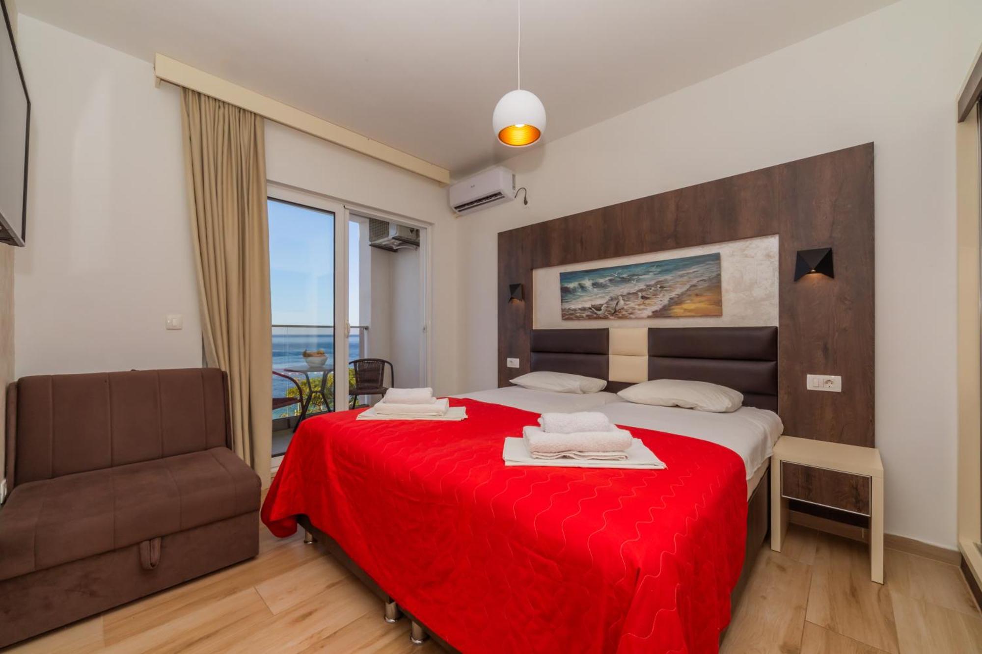 David Lux Beach Rooms Dobra Voda Eksteriør billede