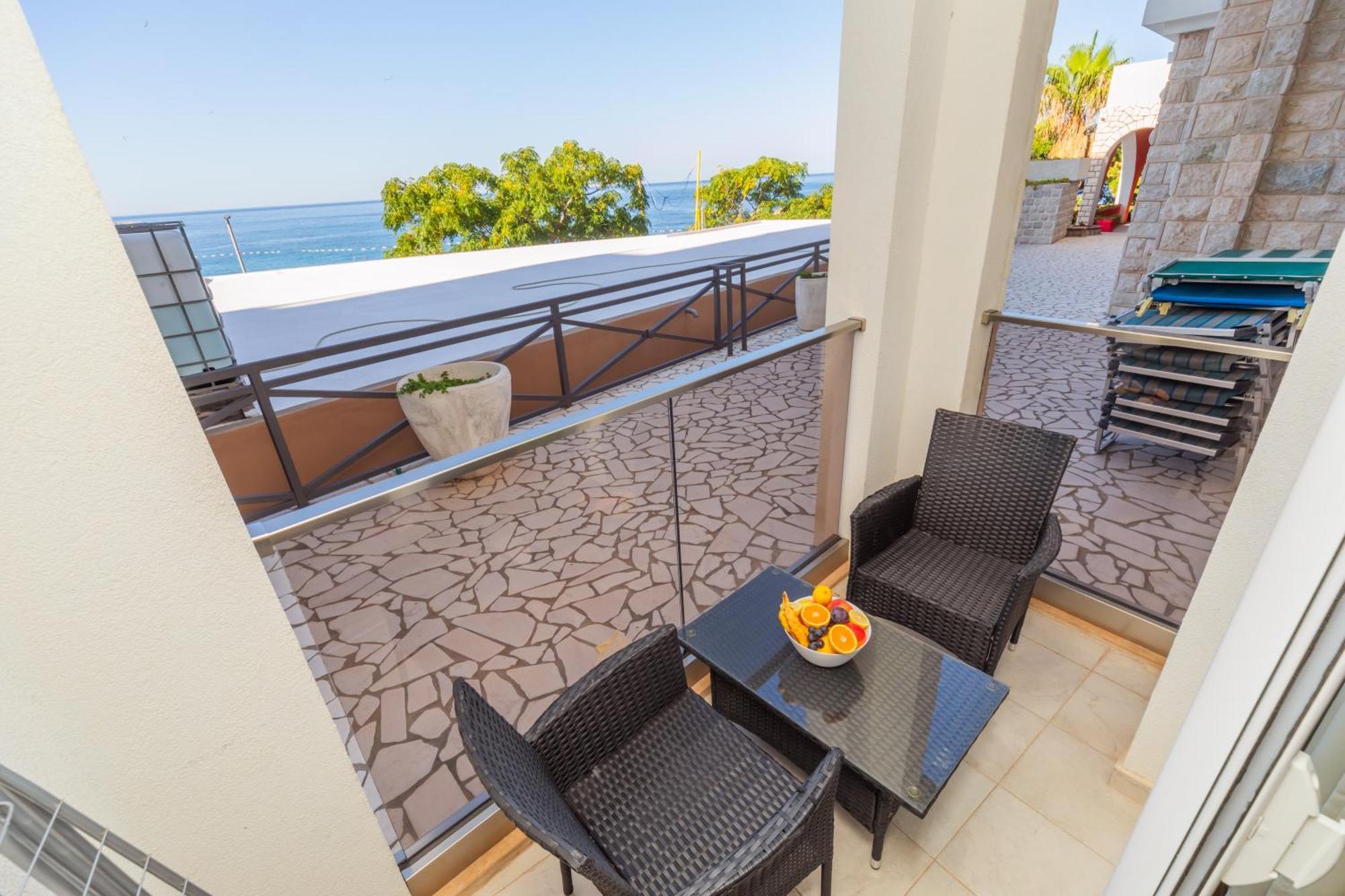 David Lux Beach Rooms Dobra Voda Eksteriør billede